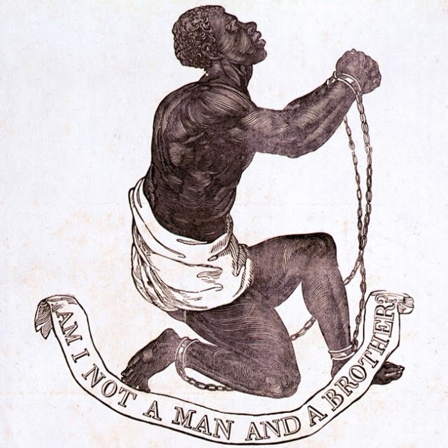 Official medallion of the British Anti-Slavery Society 1795 